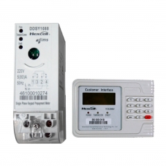 Smart Single Phase Prepaid Split Type Keypad Meter DDSY1088-D