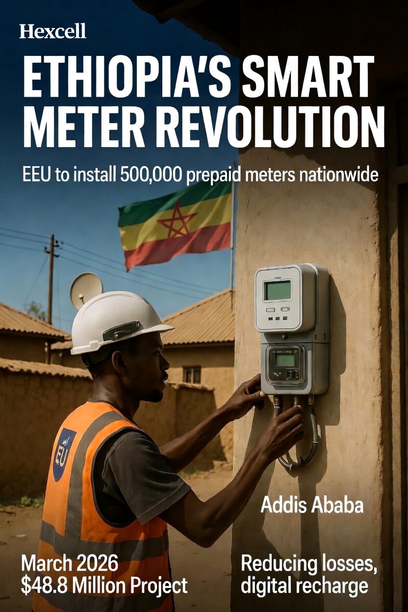 Ethiopia Launches $48.8 Million Project To Install 500,000 Smart Meters Nationwide